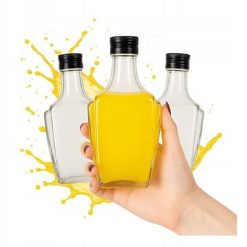 BE 20x Nobel boca 250 ml + čep, staklene boce za vinsku tinkturu za mjesečinu