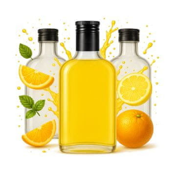 BE 50x Boca s bocama od 200 ml za tinkturu votke od mjesečine, vjenčani poklon