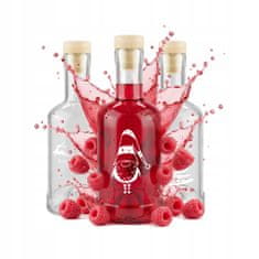 BE 10x boca ZA liker poklon tadek 250ml s tiskom ZA božićne tinkture