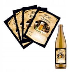 BE 10X naljepnica ZA kućno pivo