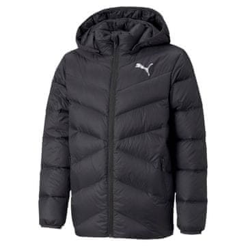 Puma PACKLITE DOWN dječja jakna s kapuljačom crna 58956501 veličina 116