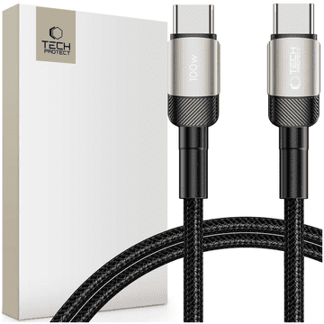 Tech-protect USB-C kabel za punjenje PD100W 5A 100cm za moderne uređaje