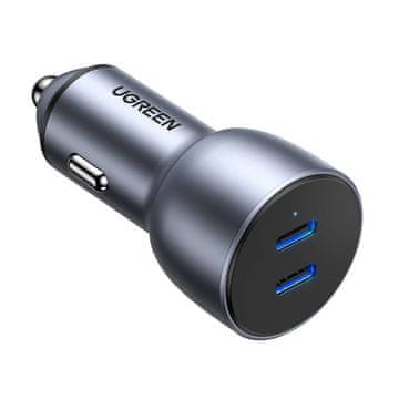 Ugreen Ugreen Auto Punjač 2X Usb-C 36W Za Samsung Huawei