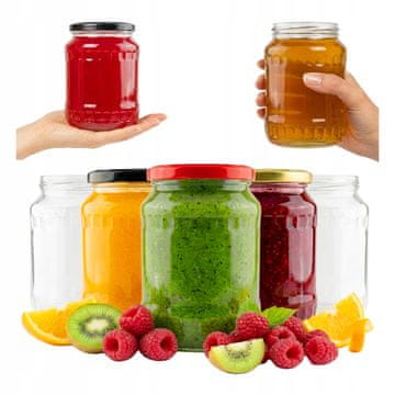 48x staklenih tegli od 720 ml za pekmez, med, kisele krastavce