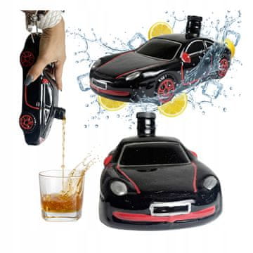 BE Auto boca od 500 ml, keramička turbo boca za likere, poklon za alkohol
