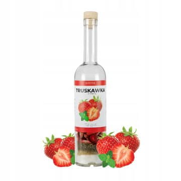 BE Boca od 500 ml s domaćom tinkturom od jagode "uradi sam"