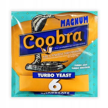 BE Turbo Coobra kvasac za destileriju 6 Magnum