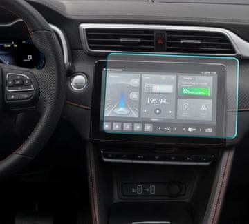 Kaljeno staklo 9h za zaslon navigacije za MG ZS 2022-2024 10.1