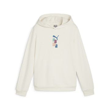 Puma Dječački krzneni džemper s kapuljačom Puma ready set better TR bež 67927099 veličina 128