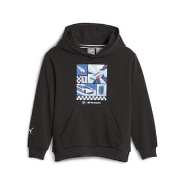 Puma Dječja bluza s kapuljačom Puma BMW MMS crna 62126501, veličina 116