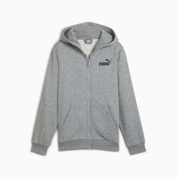 Puma Dječja trenirka s kapuljačom Puma power graphic fz fl siva 68185503 r 128