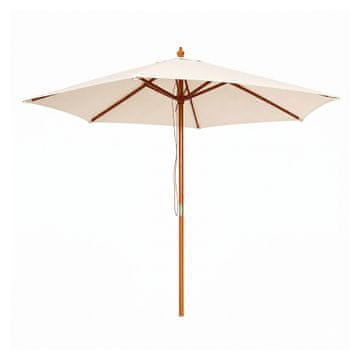 Linder Exclusiv Vrtni suncobran s drvenom konstrukcijom 250 cm Bež