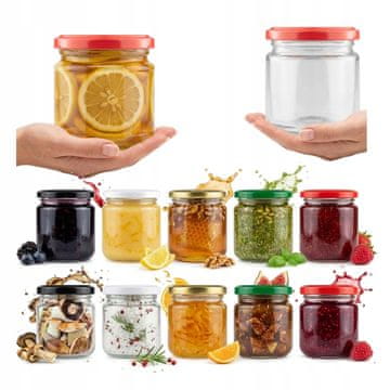 BE 12 kom. Staklenke 200ml + poklopac Fi66 za pekmez i džem 12 kom. staklenki
