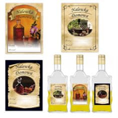 BE 10x naljepnica za tinkturu, domaće tinkture ukusne ZA boce alkohola