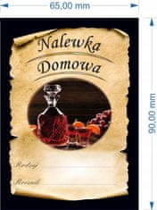 BE 10x naljepnica za tinkturu, domaće tinkture ukusne ZA boce alkohola