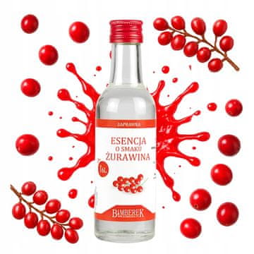 BE Esencija brusnice NA 16L vrlo učinkovita za alkohol, votku i tinkture
