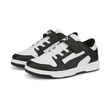 Puma Dječje sportske tenisice Puma REBOUND LAYUP LO SL V PS bijele 37049216 r 28
