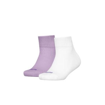Puma Dječje čarape Puma KIDS HEART LOGO QUARTER 2-PACK 93865203, veličina 27-30