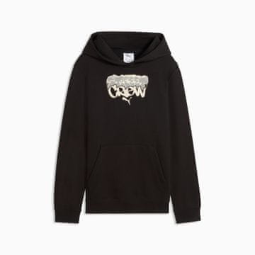 Puma Dječja trenirka s kapuljačom puma mid90s tr crna 69174601 r 152