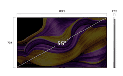 LG OLED55G51LW televizor, 139 cm (55), OLED, webOS 25