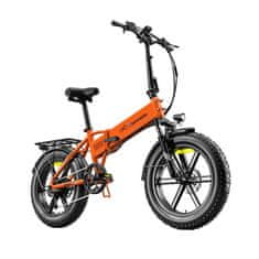 Eletronbike OD20 sklopivi električni bicikl, narančasti