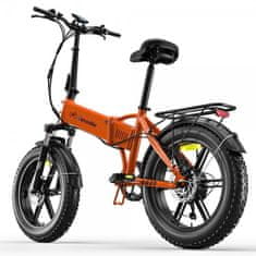 Eletronbike OD20 sklopivi električni bicikl, narančasti