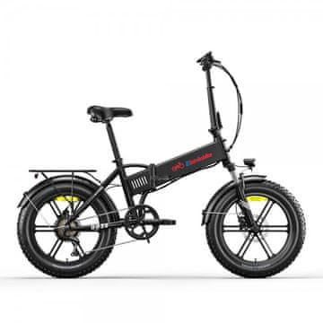 Eletronbike OD20 sklopivi električni bicikl, crni