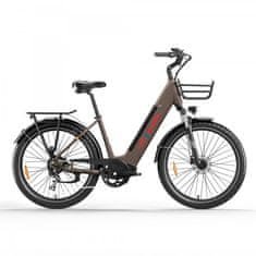 Eletronbike OC26 električni bicikl, smeđi