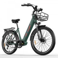 Eletronbike OC26 električni bicikl, zeleni