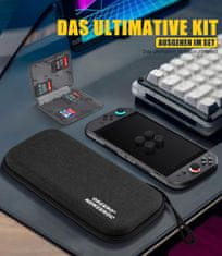Nikcorp Futrola Hard Case 8u1 Nintendo Switch 2 2025 zaštitna torbica tvrda školjka i podstava 20 utora za igre + 6 navlaka za analogne palice