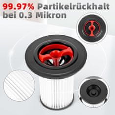 Nikcorp HEPA filtar za usisavač Bosch Unlimited Gen2 Series 8 zamjenski 12036642 12023349, 99,9% filtracije za prašinu i alergene, set 1 filtar i četkica za čišćenje, ABS plastika, kompatibilan samo sa