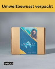 Nikcorp Sportske kratke pamučne čarape do gležnja retro Aquaman organic cotton, prozračne elastične, udobne za trening i svaki dan, 2 para 43-46