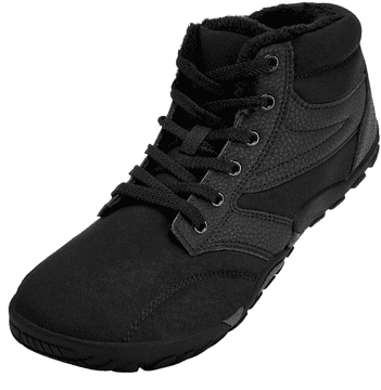 Nikcorp Muške zimske gležnjače crne 39 EU wide toe box bungee elastične vezice podstavljene sintetičkim krznom protuklizni gumeni potplat outdoor trekking zimski turizam