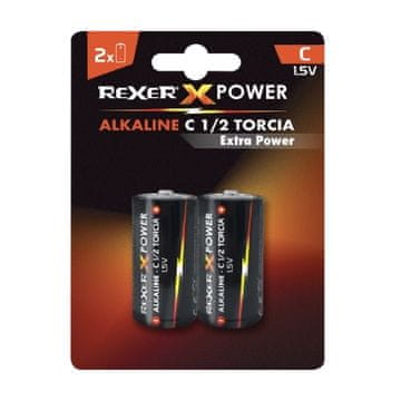 Rexer bateriji C | LR14 Alkaline Power 2/1 blister