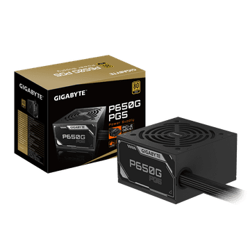 Gigabyte P650G PG5 napajanje, 650W, 80 PLUS Gold, PCIe Gen 5.1, ATX 3.1 Standard