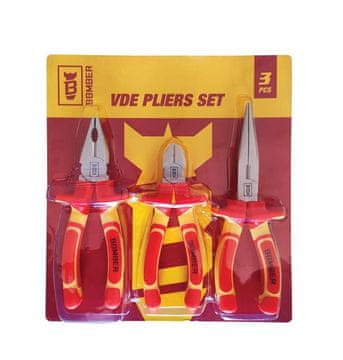 Bomber 3-dijelni set kliješta VDE (073303)
