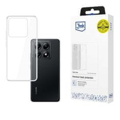 3MK 3Mk Prozirna Futrola Za Xiaomi 14T Pro Zaštitna Za Telefon U Prozirnom Uzorku