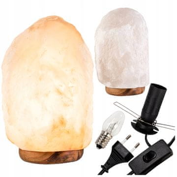 GR Lampa od BIJELE soli - prirodna himalajska sol 5-7 kg - ionizator