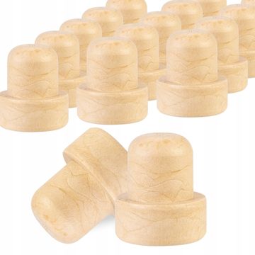 100 komada sintetski pluteni čep za boce vina, 17,5 mm, za vino