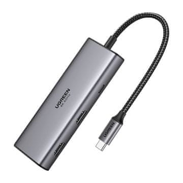 Ugreen Ugreen Usb-C Hub 7-Portni Pd 100W Za Prijenosno Mobilno Prijenosno 4K Brzi Prijenos