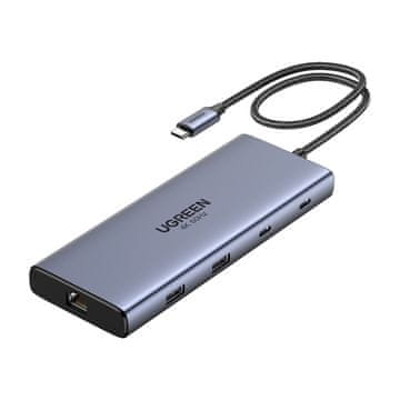 Ugreen Ugreen Usb-C Hub Cm639 10-Portni Pd 100W Za Stolno Računalo