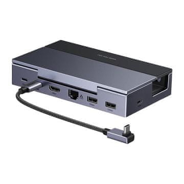 Ugreen Ugreen 6-U-1 Usb-C Priključna Stanica Za Prijenosno Računalo, Telefon, Adapter, Siva