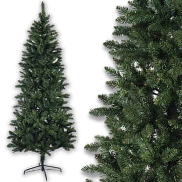 Umjetna božićna jelka smreka 220 CM prekrasna gusta s postoljem zelena like life