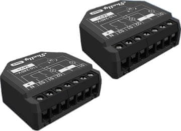 Shelly Set 2 Shelly 2PM Gen3 kontrolera (WiFi/Bluetooth)