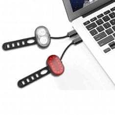 Verkgroup LED set svjetala za bicikl, 200 lm, do 20 sati (RC-K-1450)