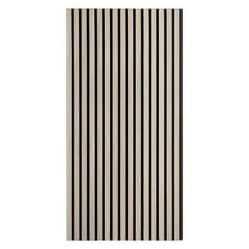 Homestyle4U Akustična zidna ploča, 60x120x2,5 cm, siva