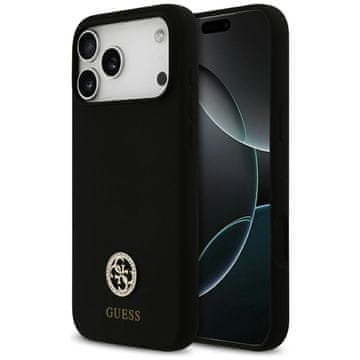Guess Guess Silikonska Futrola S Logom Strass 4G Za Iphone 17 Pro Max S Magnetom