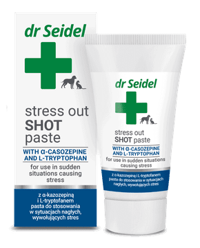 Dr. Seidel Stress out Shot pasta za smirivanje pasa i mačaka, 30 g