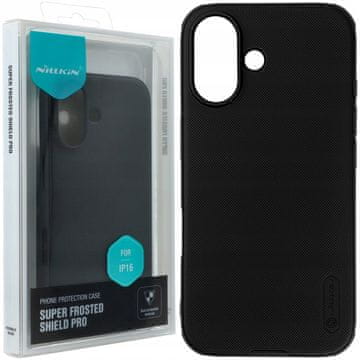Nillkin Nillkin Super Frosted Shield Pro Magnetic Case za iPhone 16 - crna