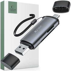 Tech-protect Adapter za čitač SD i micro SD kartica za prijenosne uređaje i USB 3.0